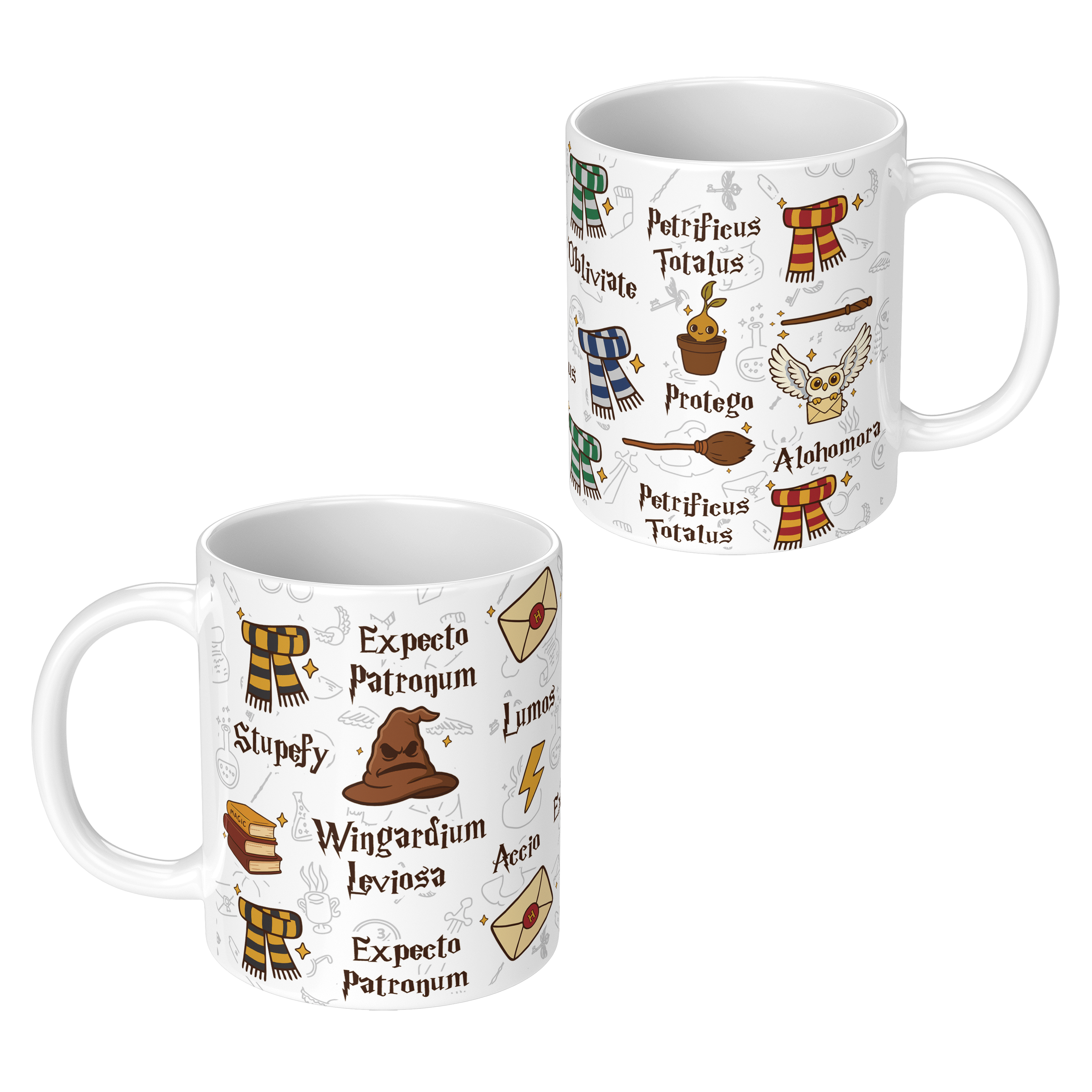 Taza Hechizos Harry Potter