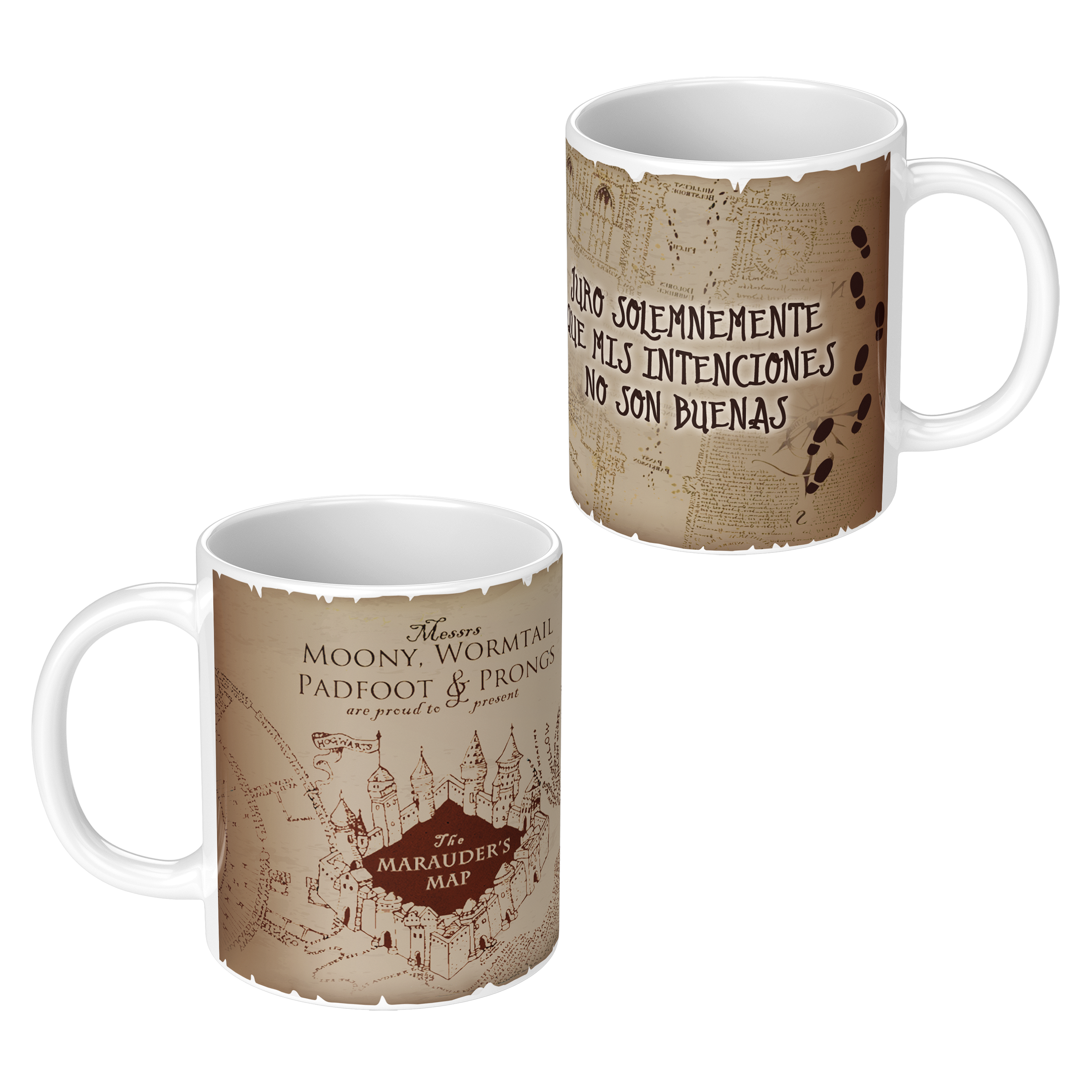 Taza Harry Potter Mapa del Merodeador
