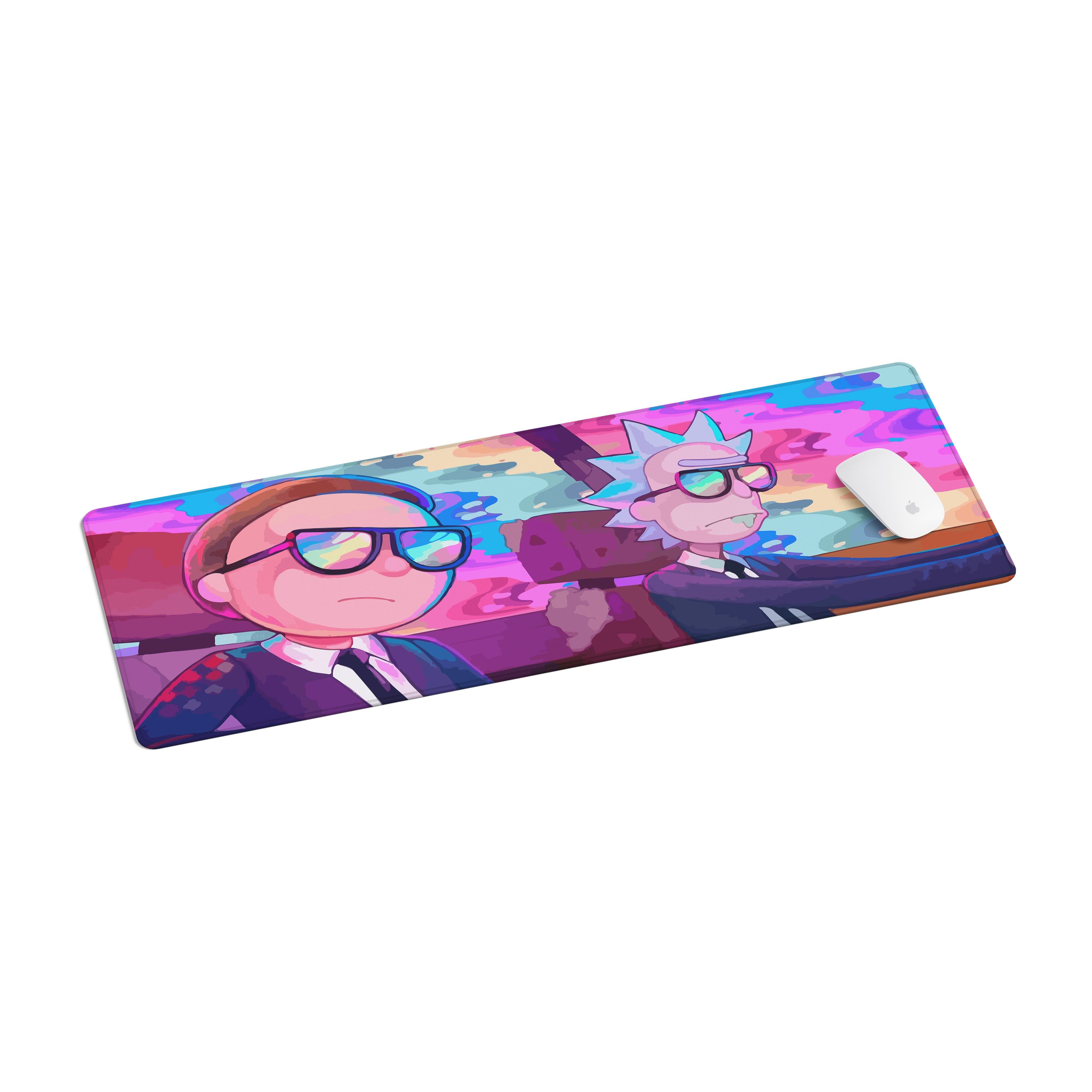 Mousepad Rick y Morty Agentes