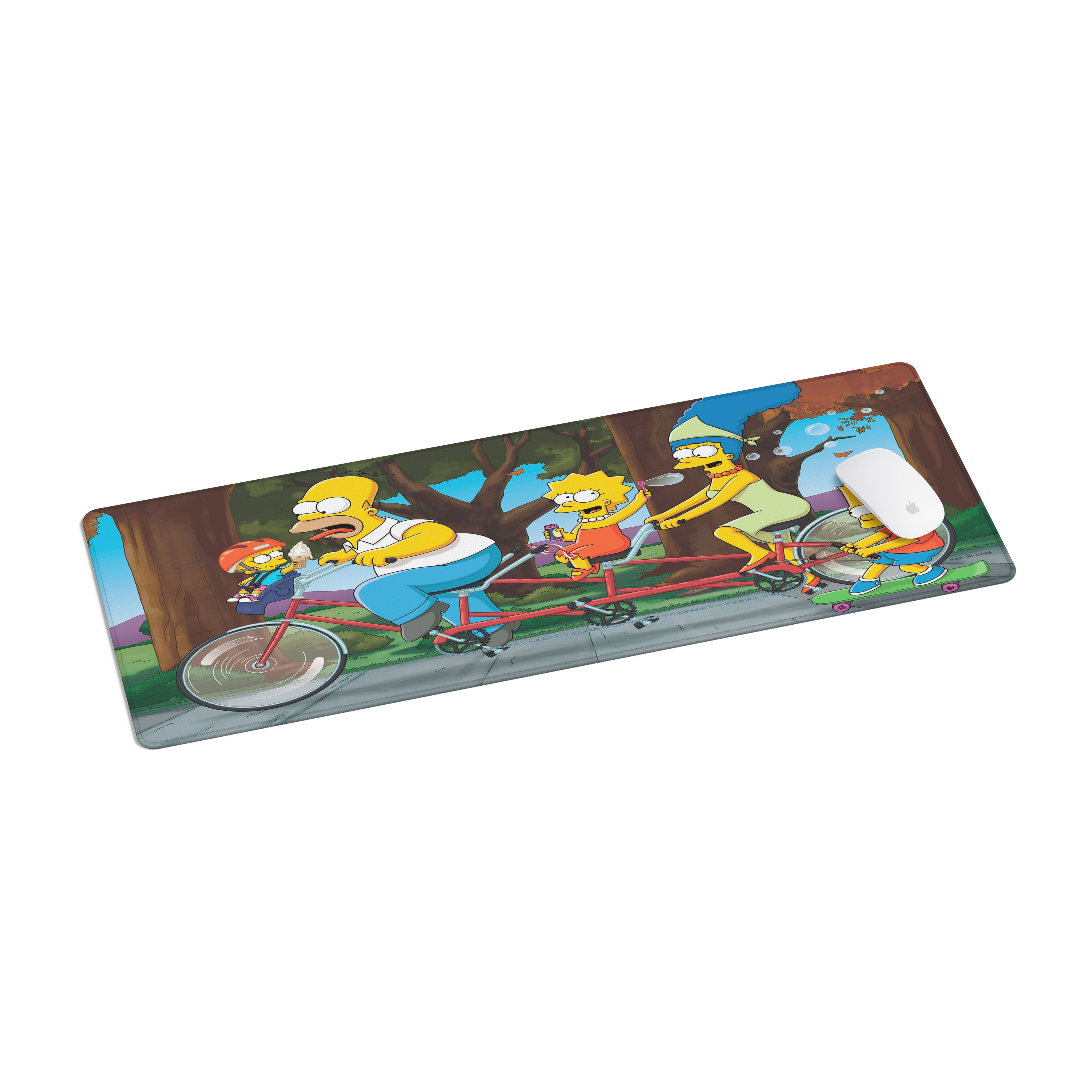 Mousepad Simpson en Bicicleta