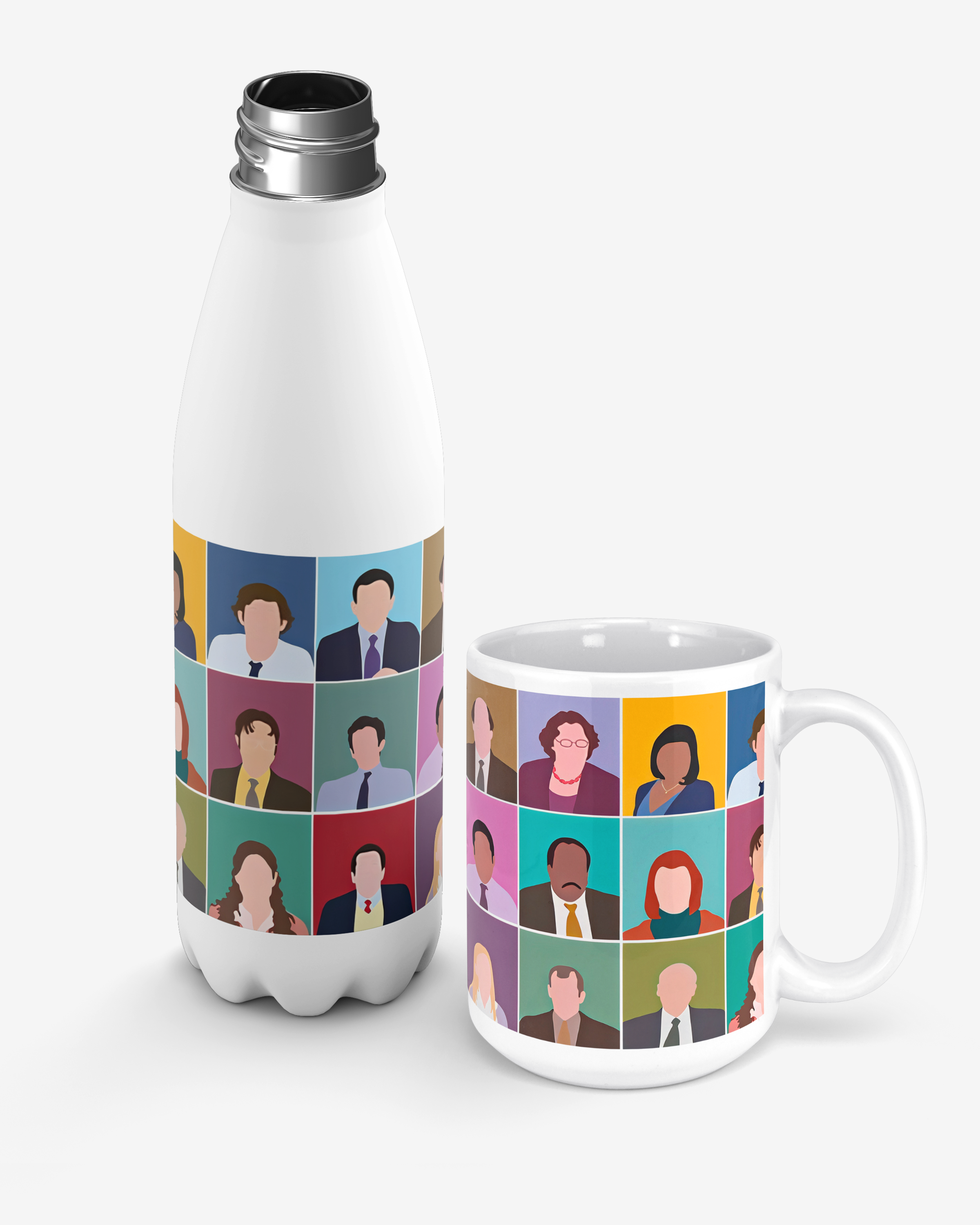 Set The Office: Botella Térmica + Taza