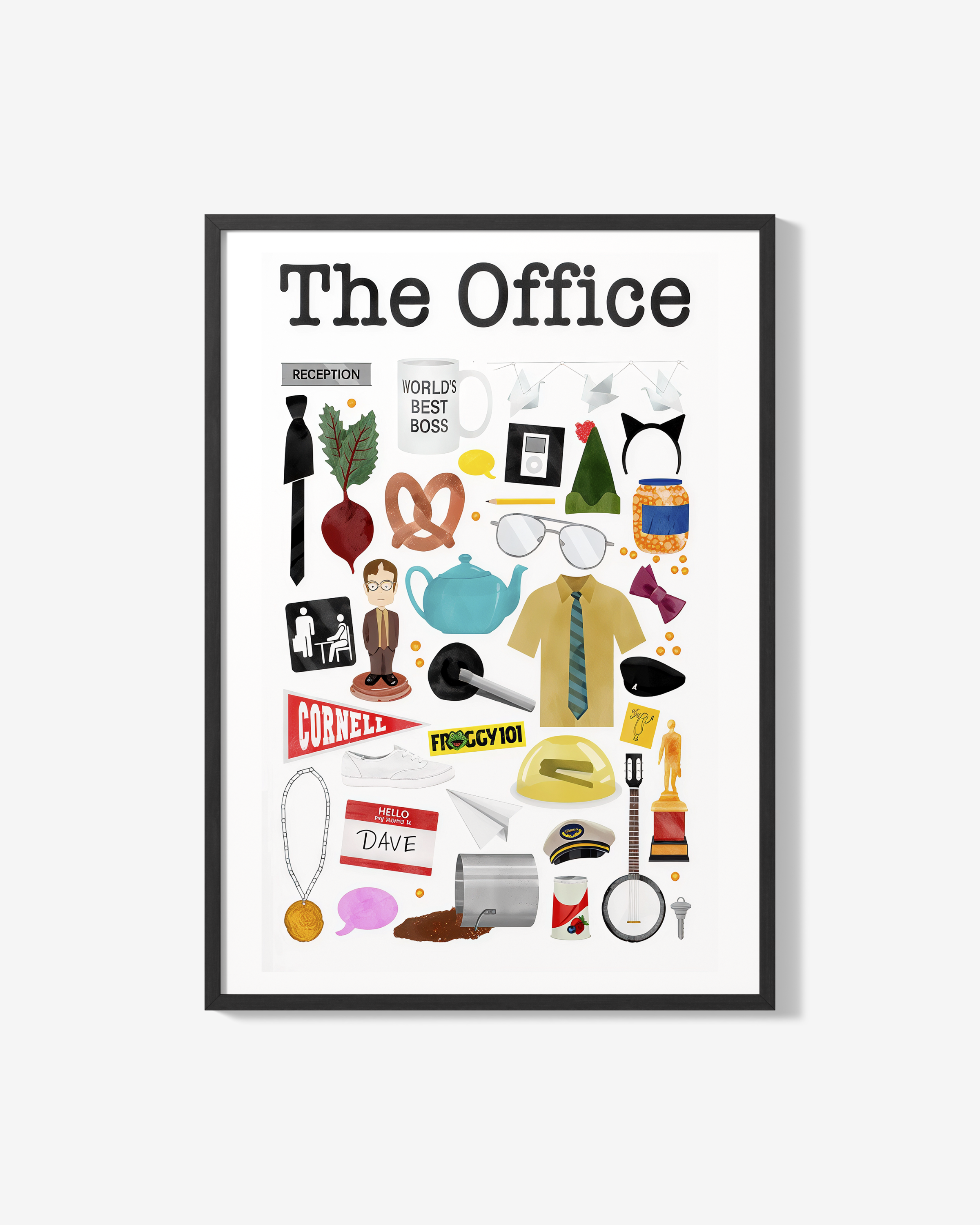 Poster The Office Iconos