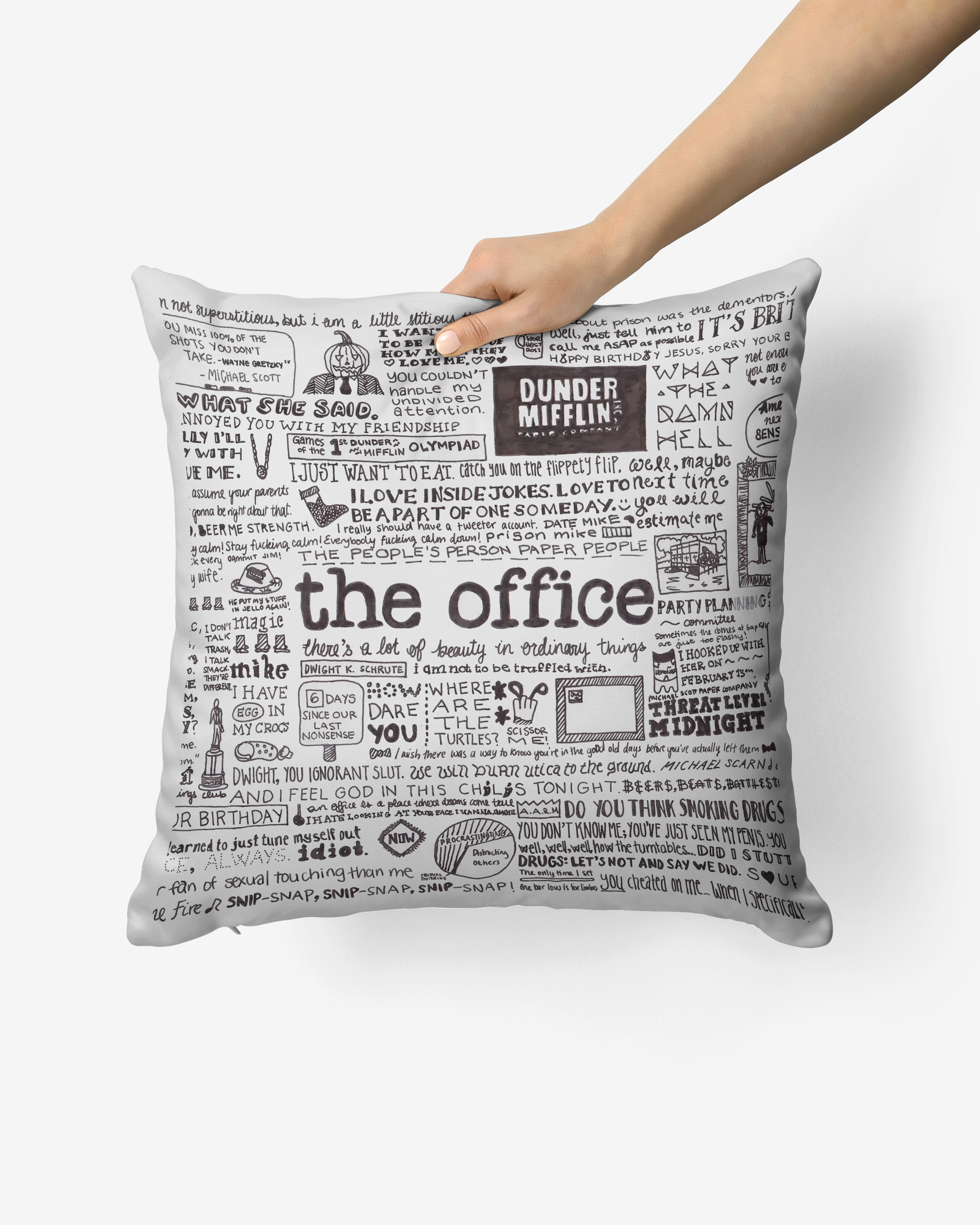 Cojín The Office Frases Icónicas