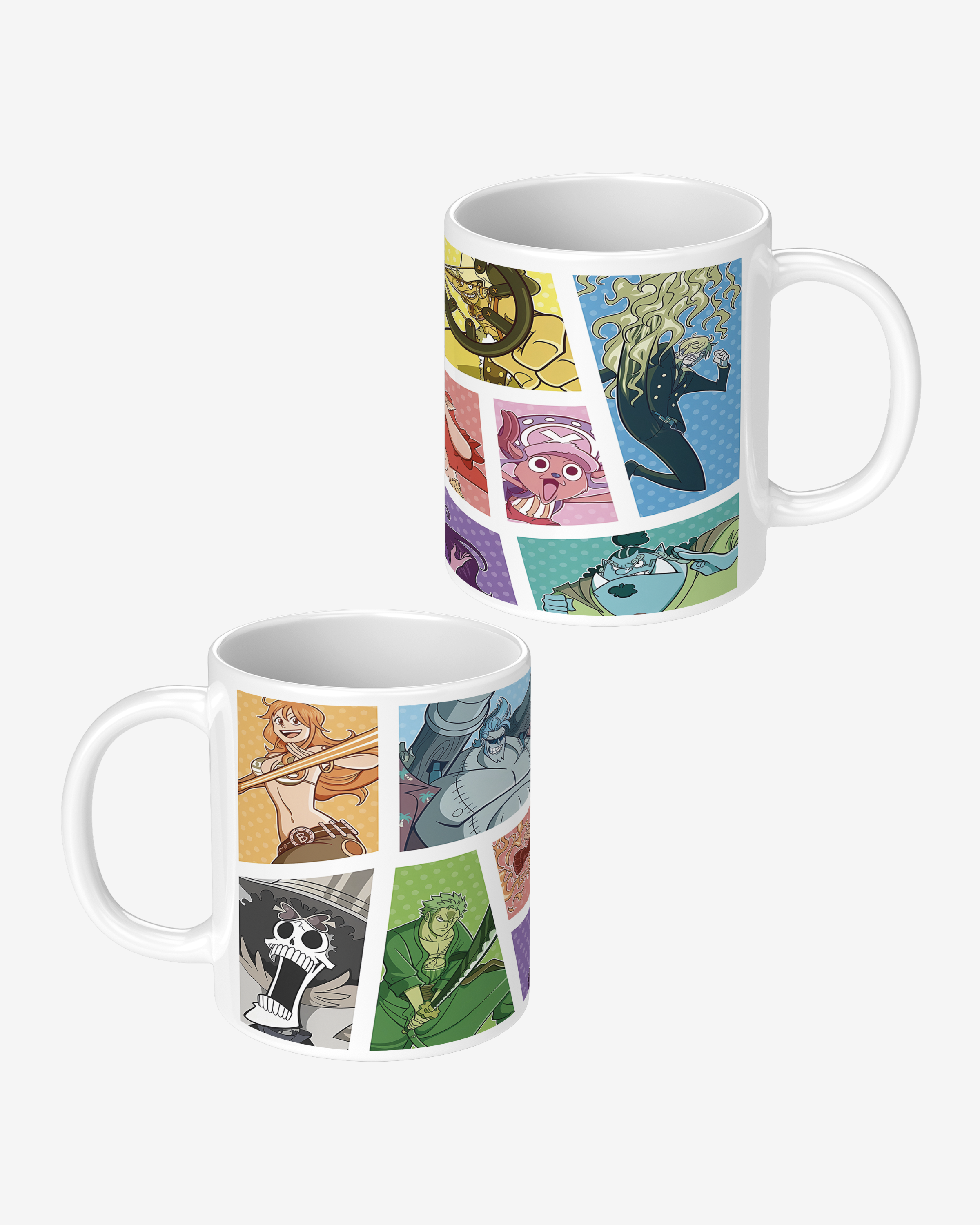 Taza One Piece Cómic Collage