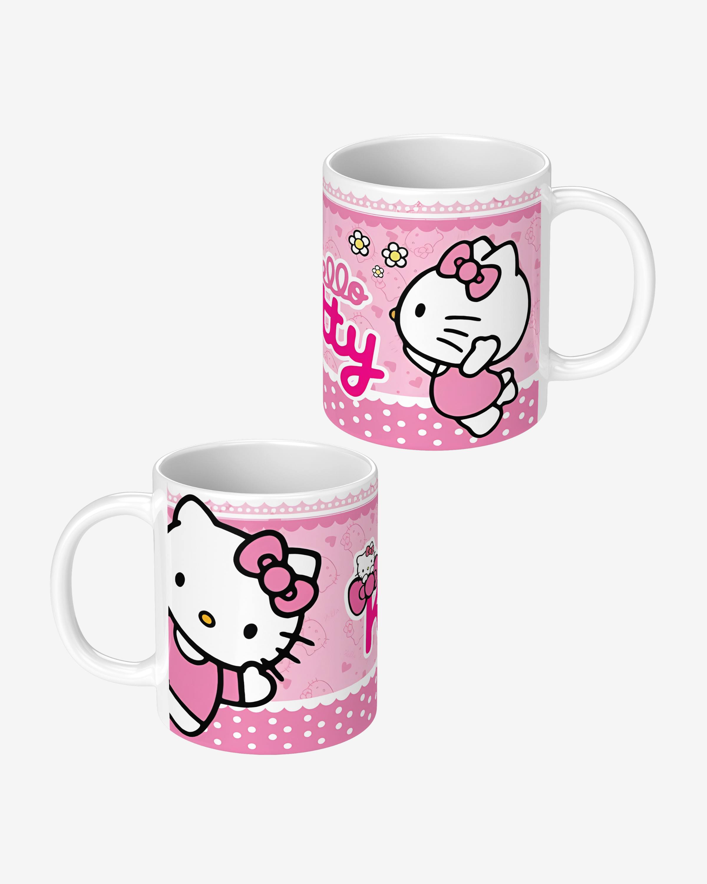 Taza Hello Kitty Rosa Kawaii