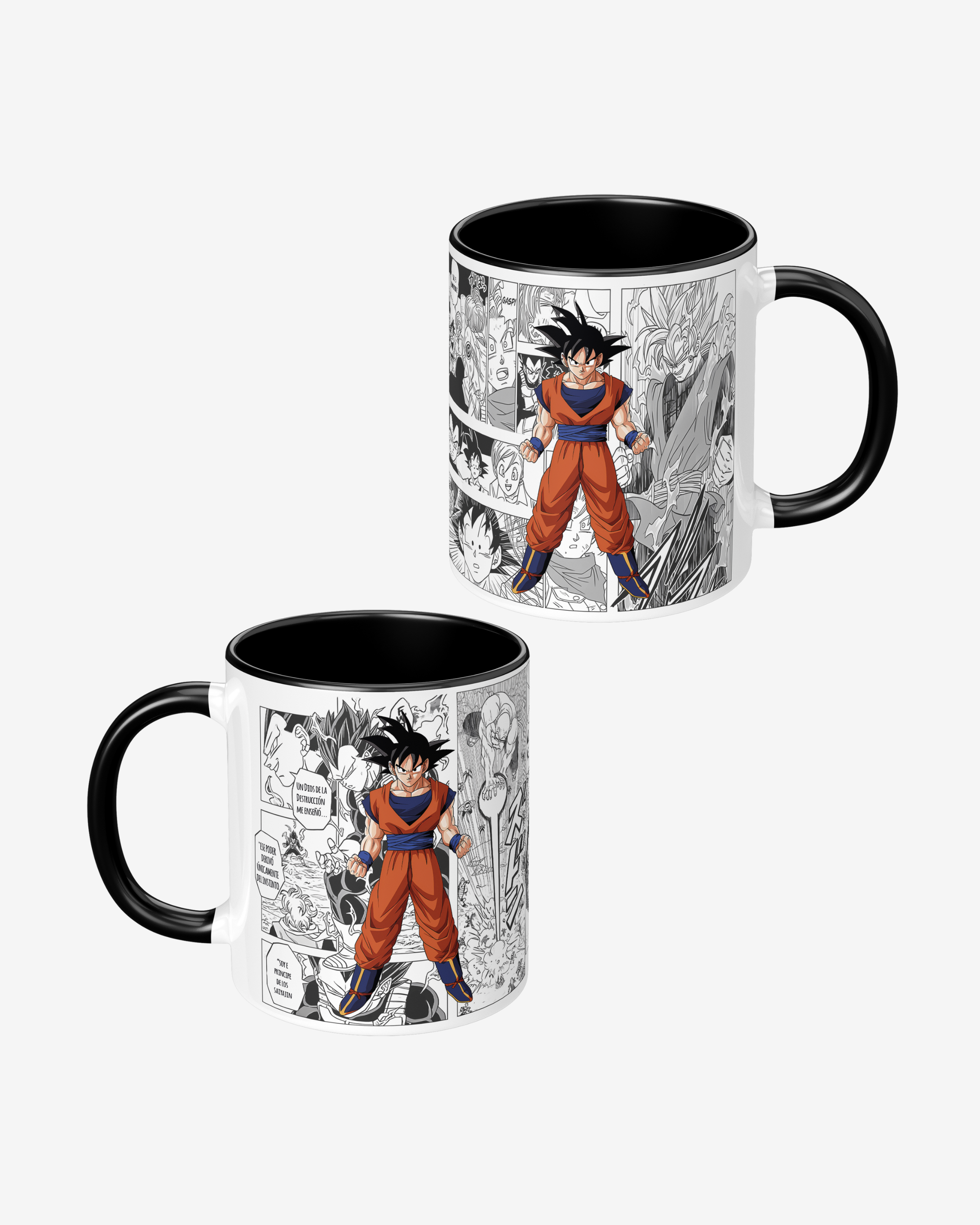 Taza Dragon Ball Goku Manga