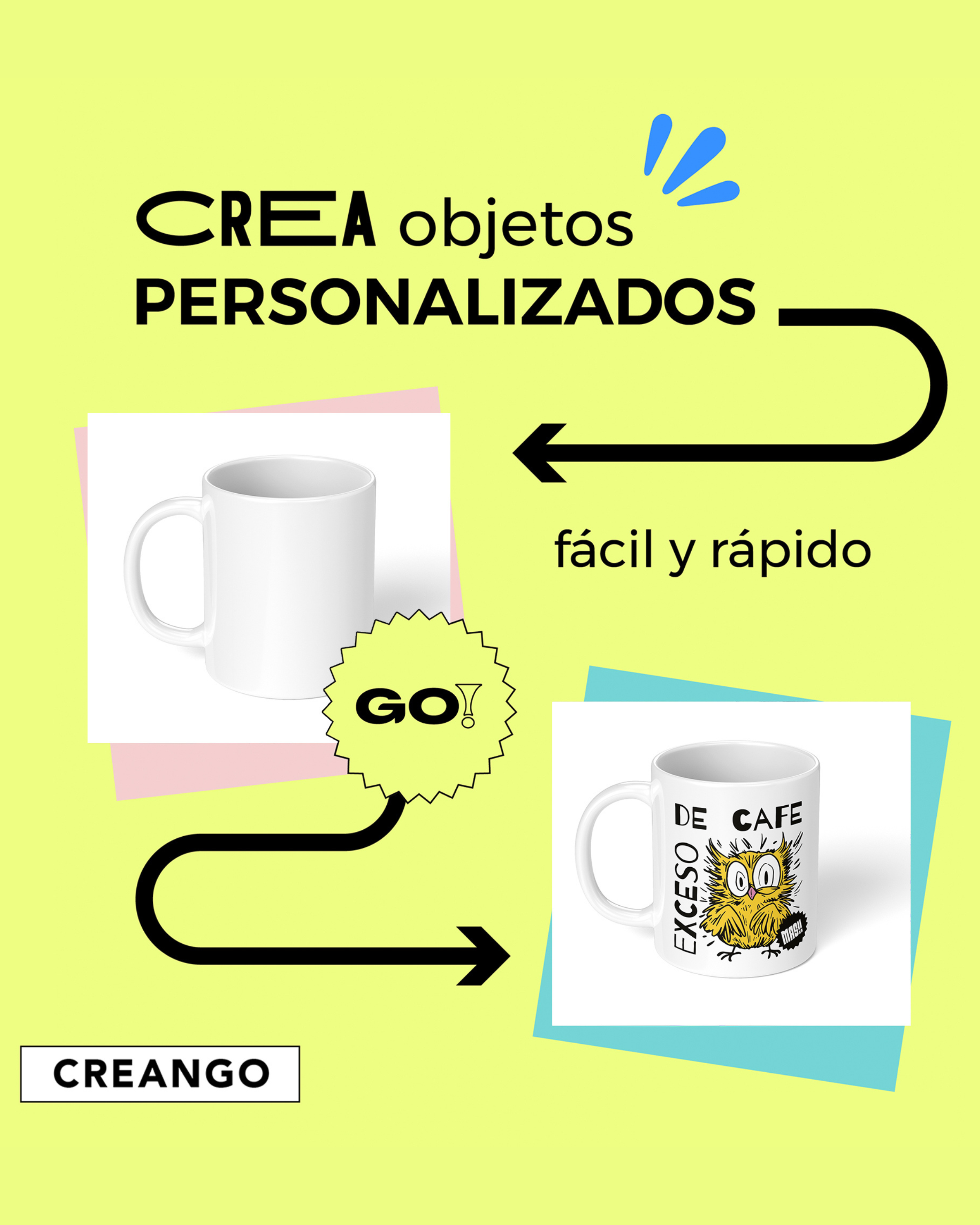 Taza blanca personalizada