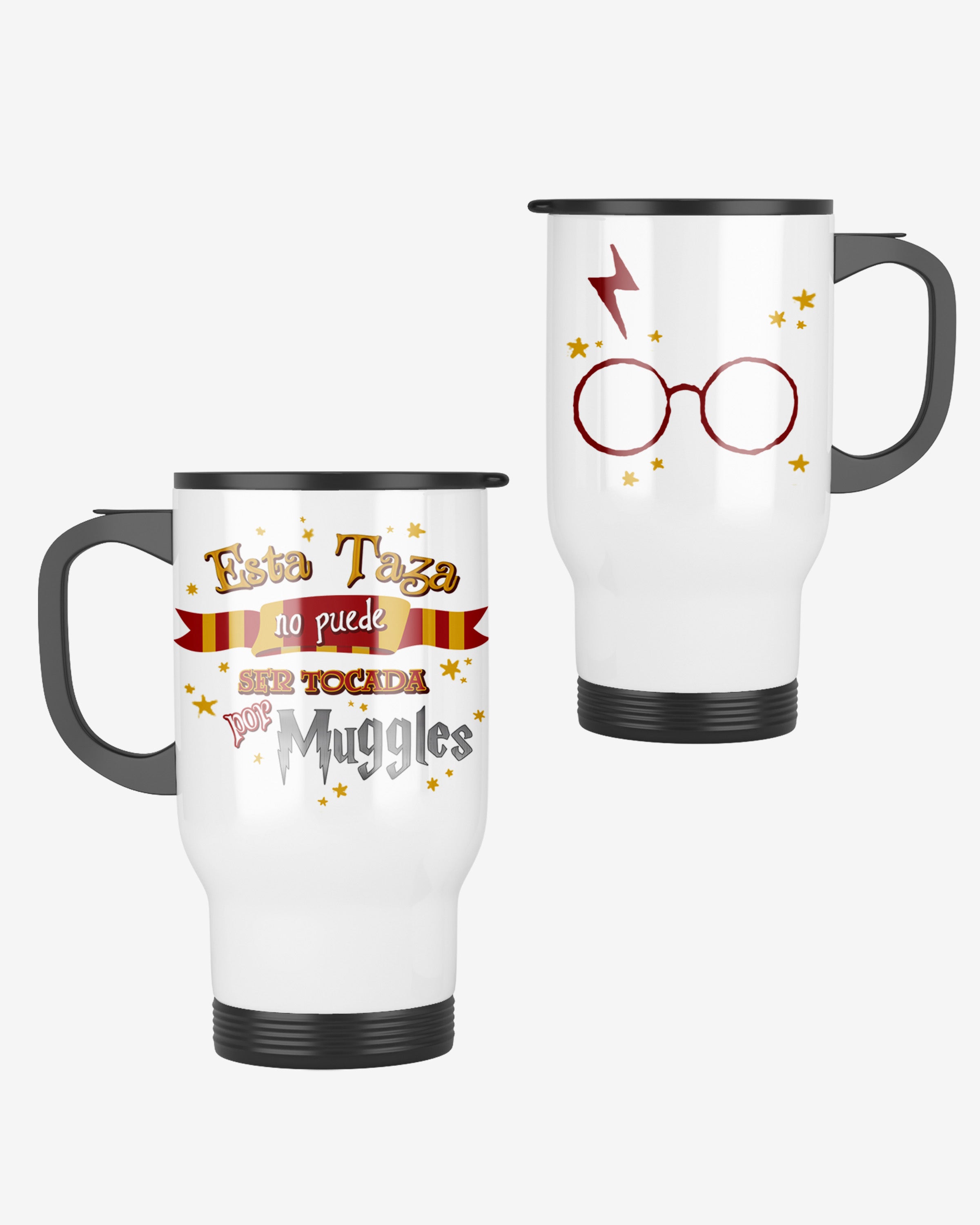 Taza Térmica Harry Potter No Muggles
