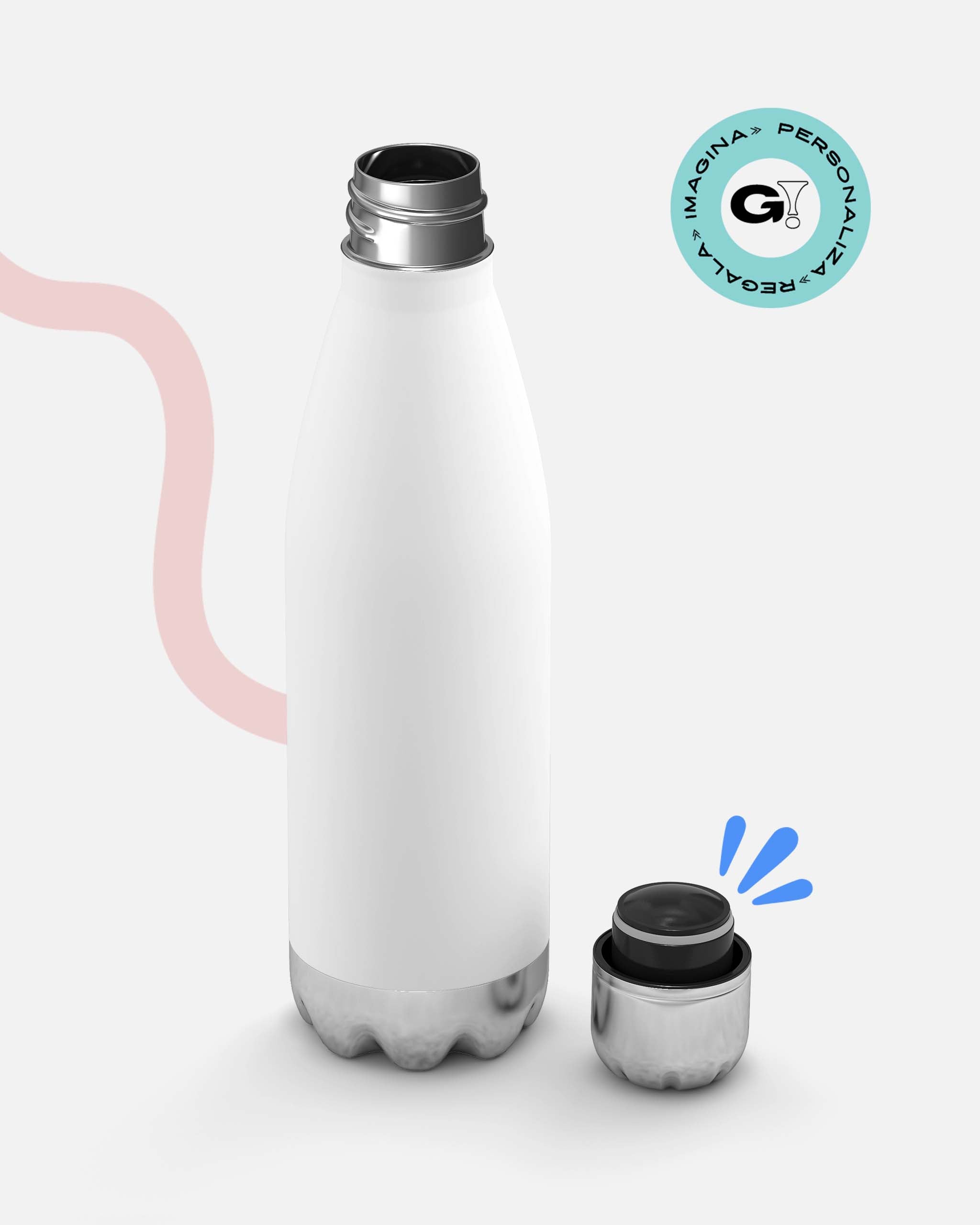 Botella térmica personalizada 500ml de acero inoxidable para regalo o branding